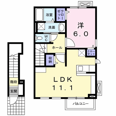 エスペランサ 205【管理NO：1-016835601-02040】 ★家具家電は申し込み後に搬入します★ ★2026年10月下旬入居可能★の物件画像