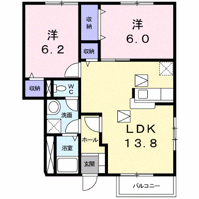 ハートフル鴨島　Ｂ 103【管理NO：1-011581502-01030】 ★家具家電は申し込み後に搬入します★ ★2026年10月上旬入居可能★の物件画像