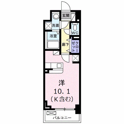 スカイブルー・ヨシ 103【管理NO：1-026108901-01030】 ★家具家電は申し込み後に搬入します★ ★2026年10月下旬入居可能★の物件画像