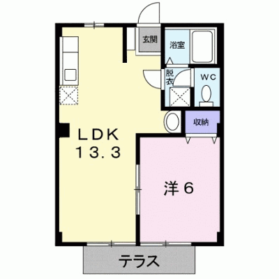 クレスト太刀浦Ａ 103【管理NO：1-007285301-01030】 ★家具家電は申し込み後に搬入します★ ★2026年10月中旬入居可能★の物件画像