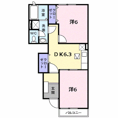 セイバリープレイスＡ 102【管理NO：1-014345501-01020】 ★家具家電は申し込み後に搬入します★ ★2026年10月下旬入居可能★の物件画像