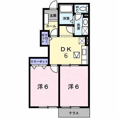グレンツェント 102【管理NO：1-011436601-01020】 ★家具家電は申し込み後に搬入します★の物件画像