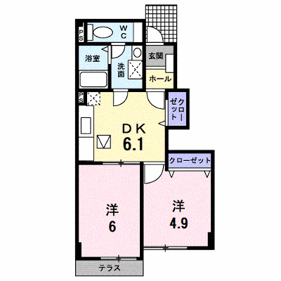 エントランス　壱番館 103【管理NO：1-013423701-01030】 ★家具家電は申し込み後に搬入します★の物件画像