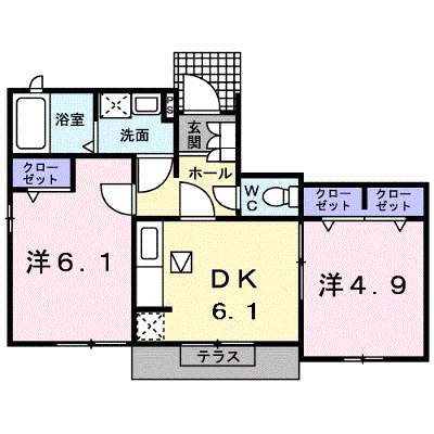 ヘリテージ赤松坂 103【管理NO：1-014629301-01030】 ★家具家電は申し込み後に搬入します★ ★2026年10月下旬入居可能★の物件画像