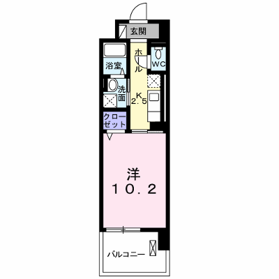 カルム　ド　アビタシオン 603【管理NO：1-015503401-06030】 ★家具家電は申し込み後に搬入します★ ★2026年10月中旬入居可能★の物件画像