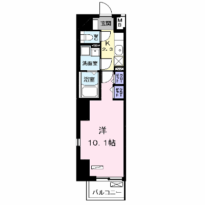 ＢＲＩＯ　名南 703【管理NO：1-020461001-07030】 ★家具家電は申し込み後に搬入します★ ★2026年10月上旬入居可能★の物件画像