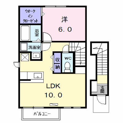 シャローム岩塚 201【管理NO：1-011981801-02010】 ★家具家電は申し込み後に搬入します★ ★2026年10月中旬入居可能★の物件画像