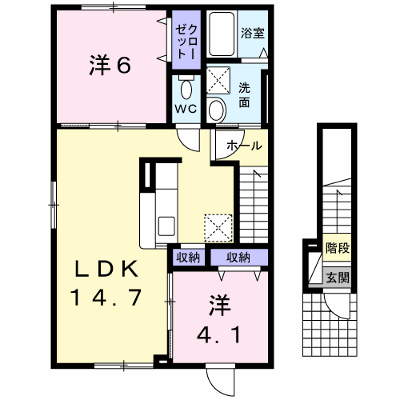 ビサイドパス 201【管理NO：1-020482701-02010】 ★家具家電は申し込み後に搬入します★の物件画像