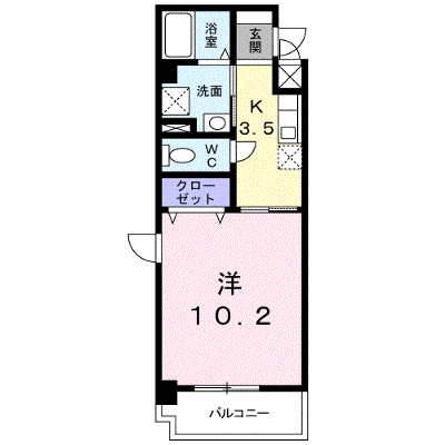 アイワマンション 407【管理NO：1-013546001-04070】 ★家具家電は申し込み後に搬入します★ ★2026年11月中旬入居可能★の物件画像