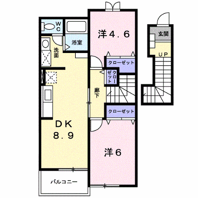 うらら 204【管理NO：1-010197101-02040】 ★家具家電は申し込み後に搬入します★ ★2026年10月下旬入居可能★の物件画像