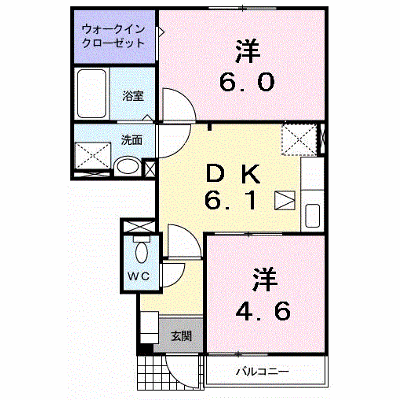 ベル　シャトーⅡ 102【管理NO：1-013580901-01020】 ★家具家電は申し込み後に搬入します★ ★2026年10月下旬入居可能★の物件画像