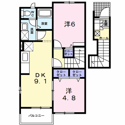 グレスコートⅠ 203【管理NO：1-014222901-02030】 ★家具家電は申し込み後に搬入します★ ★2026年10月下旬入居可能★の物件画像