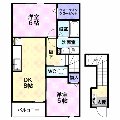 エレガント　ノーヴァ 202【管理NO：1-013070701-02020】 ★家具家電は申し込み後に搬入します★ ★2026年10月中旬入居可能★の物件画像