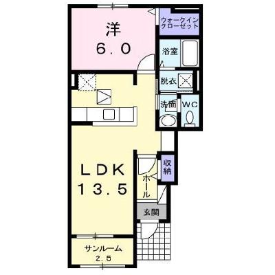 ヴィラ・コンフォール　Ａ 102【管理NO：1-022834301-01020】 ★家具家電は申し込み後に搬入します★ ★2026年12月中旬入居可能★の物件画像