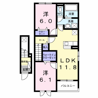 バリーフィールド　Ｄ 205【管理NO：1-028882902-02040】 ★家具家電は申し込み後に搬入します★ ★2027年02月上旬入居可能★の物件画像