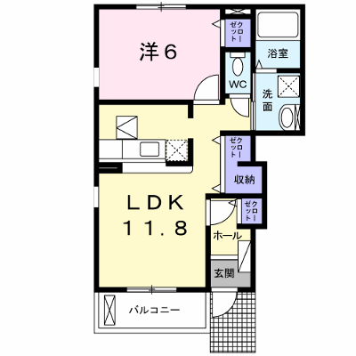 Ｋ・Ｕ・５ 101【管理NO：1-017330001-01010】 ★家具家電は申し込み後に搬入します★の物件画像