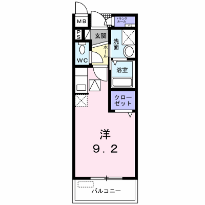 チェスナッツ 103【管理NO：1-012657101-01030】 ★家具家電は申し込み後に搬入します★ ★2026年10月下旬入居可能★の物件画像
