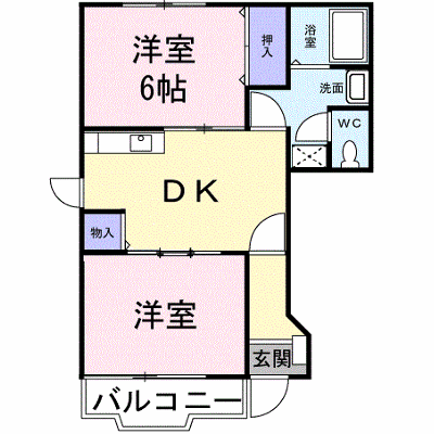 サンパティークＫ 101【管理NO：1-010636401-01010】 ★家具家電は申し込み後に搬入します★ ★2026年10月下旬入居可能★の物件画像