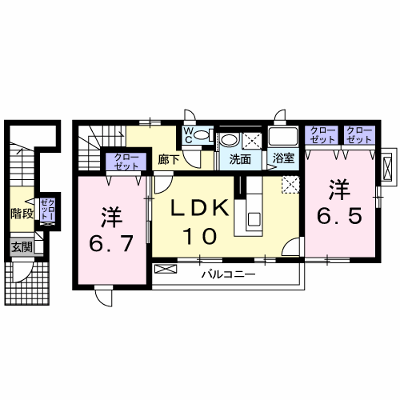 クレストＭ六番館 202【管理NO：1-018727301-02020】 ★家具家電は申し込み後に搬入します★ ★2026年11月上旬入居可能★の物件画像