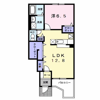 パール・ウィングⅠ 102【管理NO：1-014749201-01020】 ★家具家電は申し込み後に搬入します★ ★2026年10月下旬入居可能★の物件画像