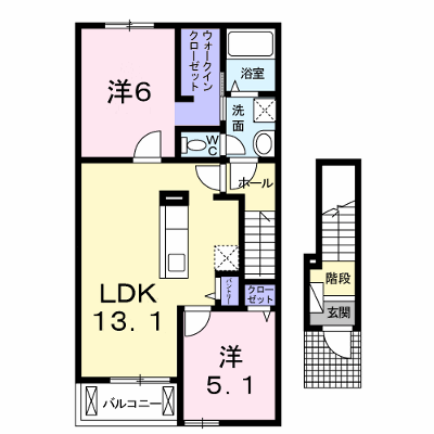 メリディアンベル稲葉 202【管理NO：1-018989901-02020】 ★家具家電は申し込み後に搬入します★の物件画像