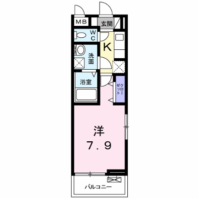 Ｂｅｌｌｅ　Ｆｌｅｕｒ 201【管理NO：1-023954001-02010】 ★家具家電は申し込み後に搬入します★ ★2026年10月下旬入居可能★の物件画像