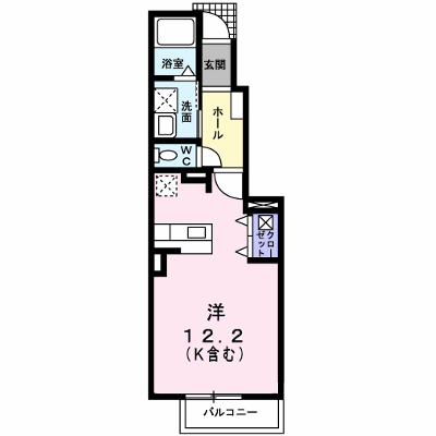 エスポワール 106【管理NO：1-014816101-01060】 ★家具家電は申し込み後に搬入します★ ★2026年11月中旬入居可能★の物件画像