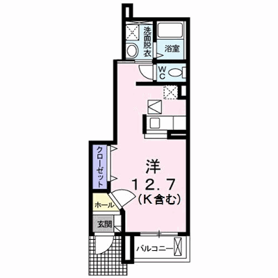 ボンヌ・シャンス多摩 102【管理NO：1-013778501-01020】 ★家具家電は申し込み後に搬入します★ ★2026年10月下旬入居可能★の物件画像