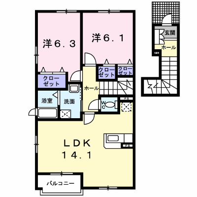 アーデルホームⅡ 203【管理NO：1-014142301-02030】 ★家具家電は申し込み後に搬入します★ ★2026年10月上旬入居可能★の物件画像