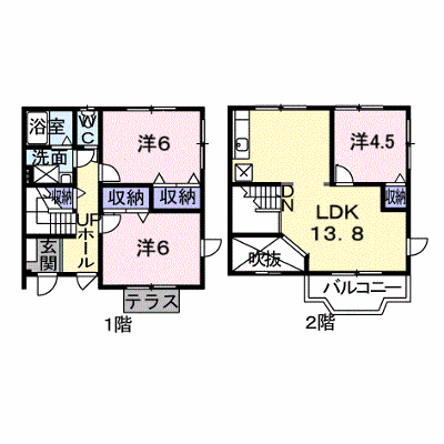 シャン・ド・フルールＢ 102【管理NO：1-009754702-01020】 ★家具家電は申し込み後に搬入します★ ★2026年10月中旬入居可能★の物件画像