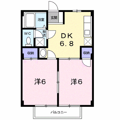 ドルミール光洋Ｂ 102【管理NO：1-003893302-01020】 ★家具家電は申し込み後に搬入します★ ★2026年10月下旬入居可能★の物件画像