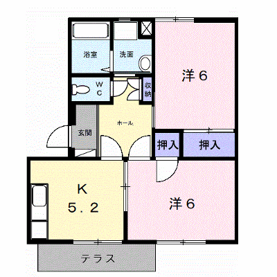 ラ・フォーレ星見ヶ丘Ⅱ 103【管理NO：1-005673102-01030】 ★家具家電は申し込み後に搬入します★ ★2026年10月下旬入居可能★の物件画像