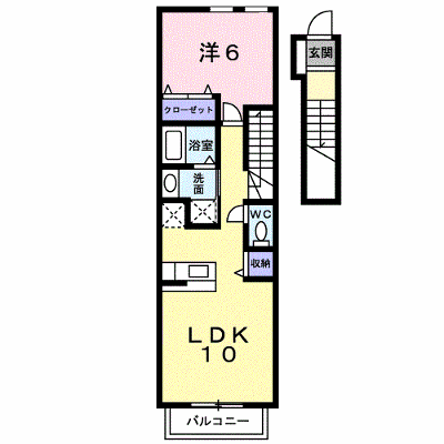 クレア　フォー　シーズンズＣ 205【管理NO：1-014096203-02040】 ★家具家電は申し込み後に搬入します★ ★2026年10月下旬入居可能★の物件画像