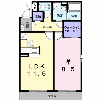 グレイス・シェーネ 101【管理NO：1-018191301-01010】 ★家具家電は申し込み後に搬入します★ ★2026年09月下旬入居可能★の物件画像
