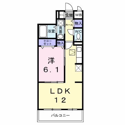 ローレルコート藤江駅前 104【管理NO：1-028389701-01040】 ★家具家電は申し込み後に搬入します★ ★2027年02月下旬入居可能★の物件画像