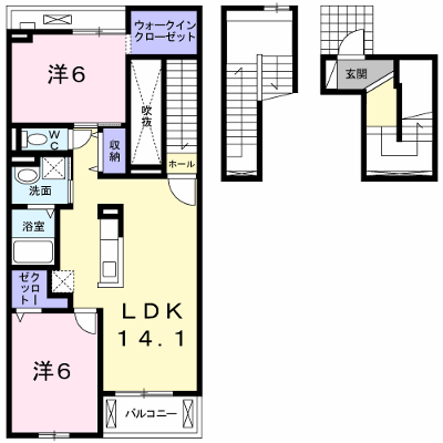 ディアコート二見Ⅰ 302【管理NO：1-022870702-03020】 ★家具家電は申し込み後に搬入します★ ★2026年10月上旬入居可能★の物件画像