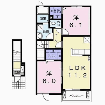 ドリーム・グラン 203【管理NO：1-022250601-02030】 ★家具家電は申し込み後に搬入します★ ★2026年10月中旬入居可能★の物件画像