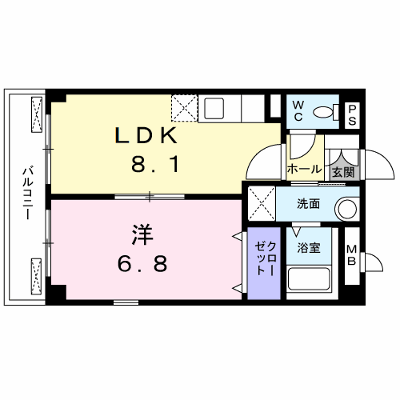 ラベンダ－ハウス 201【管理NO：1-011020501-02010】 ★家具家電は申し込み後に搬入します★ ★2026年10月中旬入居可能★の物件画像