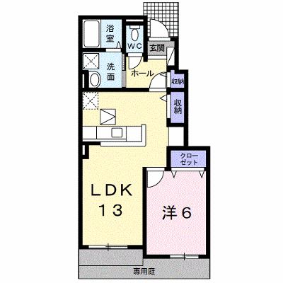 メゾン桜坂Ⅰ 103【管理NO：1-022573801-01030】 ★家具家電は申し込み後に搬入します★ ★2026年10月上旬入居可能★の物件画像