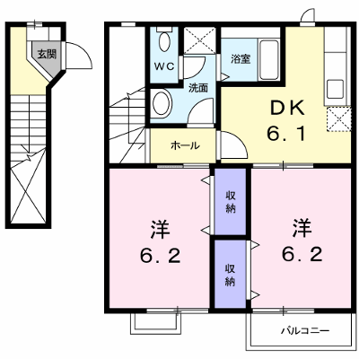 プラティーク 201【管理NO：1-009621501-02010】 ★家具家電は申し込み後に搬入します★ ★2026年11月上旬入居可能★の物件画像