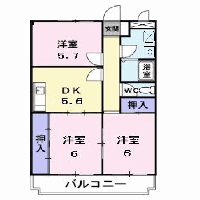セレニオンハイツ 302【管理NO：1-003802401-03020】 ★家具家電は申し込み後に搬入します★ ★2026年11月中旬入居可能★の物件画像