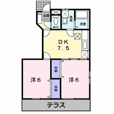 プログレス　Ａ 101【管理NO：1-009498101-01010】 ★家具家電は申し込み後に搬入します★ ★2026年10月中旬入居可能★の物件画像