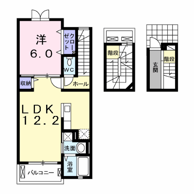 ソレイユ本城 303【管理NO：1-018886401-03030】 ★家具家電は申し込み後に搬入します★ ★2026年10月下旬入居可能★の物件画像