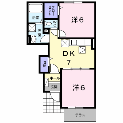 アトレ城原Ⅰ 102【管理NO：1-018817701-01020】 ★家具家電は申し込み後に搬入します★ ★2026年10月中旬入居可能★の物件画像