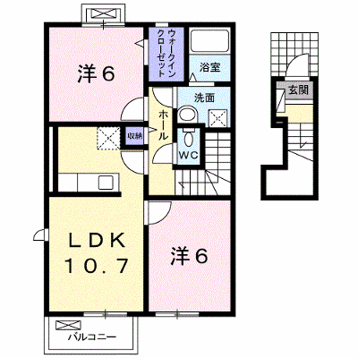 ジャンティ　アローム 203【管理NO：1-019556001-02030】 ★家具家電は申し込み後に搬入します★ ★2026年11月中旬入居可能★の物件画像
