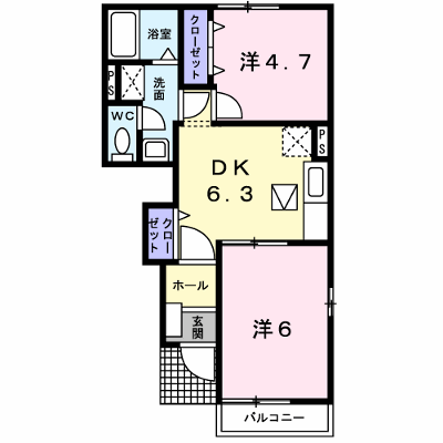 ラ・ベレッツァⅡ 103【管理NO：1-013931602-01030】 ★家具家電は申し込み後に搬入します★の物件画像