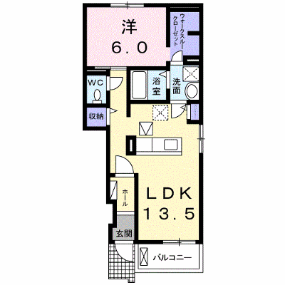 グランツ宮の陣 103【管理NO：1-021759501-01030】 ★家具家電は申し込み後に搬入します★ ★2026年11月中旬入居可能★の物件画像