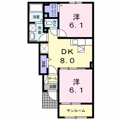 マーヴェラス・Ⅰ 102【管理NO：1-020825801-01020】 ★家具家電は申し込み後に搬入します★ ★2026年11月上旬入居可能★の物件画像