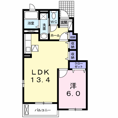 メゾンブリエ 102【管理NO：1-018004101-01020】 ★家具家電は申し込み後に搬入します★ ★2026年10月下旬入居可能★の物件画像