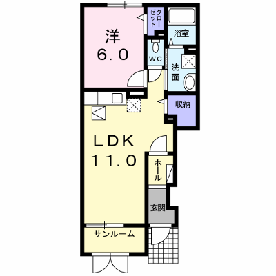 パークサイドヴィラ 104【管理NO：1-016901901-01040】 ★家具家電は申し込み後に搬入します★ ★2026年10月下旬入居可能★の物件画像